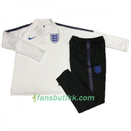 England Trenings Collegegenser Set 2018 Hvit